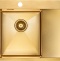 Мойка кухонная Paulmark Alster 59 L брашированное золото PM825951-BGL - 0