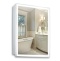 Зеркало-шкаф Azario Киото 60х80 белый  LED-00002358 - 0