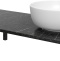 Мебель для ванной DIWO Элиста 100 чёрный мрамор, с раковиной Moduo 40 RING (комплект, гарнитур) 555470 - 4