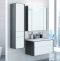Мебель для ванной Roca Ronda 70 белый глянец, антрацит - 0