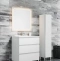 Комплект мебели Sanvit Авеню-3 75 белый глянец - 0