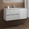Комплект мебели Sanvit Кубэ-2 75 белый глянец - 1