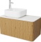 Мебель для ванной STWORKI Ноттвиль 80 дуб верона, с отверстием под смеситель, в стиле лофт (комплект, гарнитур) 414410 - 5
