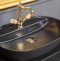Мебель для ванной Armadi Art Vallessi Avangarde Linea 100 черная, с накладной раковиной - 3
