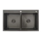 Кухонная раковина Gappo 83х50 черная GS8350-6 - 1