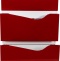 Тумба для комплекта Bellezza Эйфория 60 красная для раковины Квадро 4639109660035 - 2
