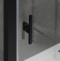 Душевая дверь Allen Brau Priority 120 профиль черный матовый стекло прозрачное 3.31033.BBA - 5