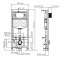 Система инсталляции для унитазов Wasserkraft Aller кнопка смыва черный 10TLT.010.ME.PB01 - 3