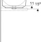 500.771.01.2 VariForm Раковина с установкой на столешницу овальной формы, 55х40 см, без отв. под смеситель, без отв. перелива - 3