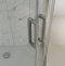 Душевой уголок STWORKI Дублин 90x90 см профиль хром матовый, прозрачное стекло, квадратный 3GW016TTKK000 - 7