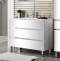 Комплект мебели Sanvit Кубэ-3 80 белый глянец - 1