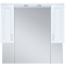 Зеркало-шкаф Misty Дива 105 белое с подсветкой П-Див04105-013 - 0