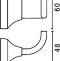 Крючок Art&Max Ovale AM-E-4086 - 2
