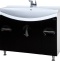 Мебель для ванной Bellezza Лагуна 105 черная - 2