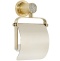 Держатель для туалетной бумаги Boheme Royal Cristal золото 10921-G-B - 0