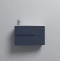 EB1888RU-G98  Nona Мебель с интегрированными ручками, глянцевый темно-синий, 80 см, 2 ящика - 2