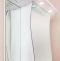 Зеркало-шкаф Onika Лилия 65 R с подсветкой, белый  206511 - 1