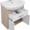 Мебель для ванной Aquanet Грейс 60 1 ящик, 2 фасада, дуб сонома - 4