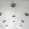 Душевой бокс Royal Bath ALP 150х100 L профиль белый стекло прозрачное с гидромассажем  RB150ALP-T L - 3