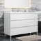 Комплект мебели Sanvit Авеню-3 120 белый глянец - 1