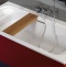 E6D074-P6 ELITE Сиденье для ванны Elite 80 см, натуральный дуб - 1