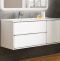 Комплект мебели Sanvit Бруно -2 120 L белый глянец - 0