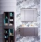 Мебель для ванной Бриклаер Кристалл 100 софт графит - 0