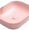 Раковина накладная CeramaLux NC 50.5 см розовый матовый  78104MP-3 - 0