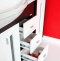 Мебель для ванной Бриклаер Бали 120 венге, белый глянец - 2