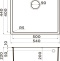 Мойка кухонная Omoikiri Bosen 54-U-GR leningrad grey 4993539 - 1