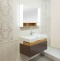 Мебель для ванной Jacob Delafon Terrace 80 ледяной коричневый лак - 0