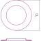 Увеличитель диаметра Увеличитель диаметра TUBE d нар. 50-70 мм / 2 шт. / (Без покрытия) 00-1507-0003 - 2
