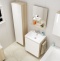 Мебель для ванной Cersanit Smart 80 ясень, белый - 2