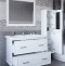 Мебель для ванной Sanflor Модена 105 подвесная, белая - 1