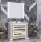 Мебель для ванной Opadiris Оникс 100 золото - 0