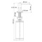 Дозатор для жидкого мыла Wasserkraft  (1299) K-1299 - 0