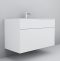 Мебель для ванной Am.Pm Inspire V2.0 100 белый матовый - 2