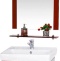 Мебель для ванной Misty Эмилия 60 подвесная красная - 0