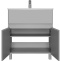 Комплект мебели Aquaton Форест 75 серый матовый - 6