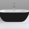 Акриловая ванна Black&White Swan SB105 black 105SBBL - 1