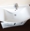Мебель для ванной Бриклаер Бали 85 венге, белый глянец - 2