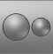 Кнопка смыва Vincea серый матовый VFP-731MG - 0