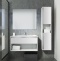 Комплект мебели Sanvit Контур 60 белый глянец - 0