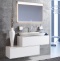 Мебель для ванной Aqwella 5 stars Genesis 100 белая - 0