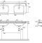 Kerasan Waldorf Металлическая структура для раковины 150см, со стеклянной полочкой, цвет хром  (из 2-х коробок: арт. 919590+920290 и 919801) 9195K1 cr - 3