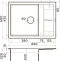 Мойка кухонная Omoikiri Sumi Artceramic/белый  4993861 - 3