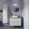 Мебель для ванной STWORKI Берген 80 белая со светлой столешницей, раковина Sottile 1477-001-0125 566011 - 0