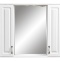 Зеркало-шкаф Stella Polar Кармела 85 с подсветкой белый SP-00001143 - 1