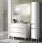 Комплект мебели Sanvit Кубэ-3 100 белый глянец - 0