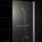 Шторка на ванну 1MarKa P-02 профиль хром, стекло прозрачное 2200000011381 - 0